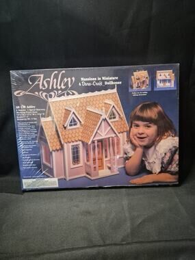 Brand New Sealed Dura Craft 1992 Ashley Mansions Miniature Wood Dollhouse Kit